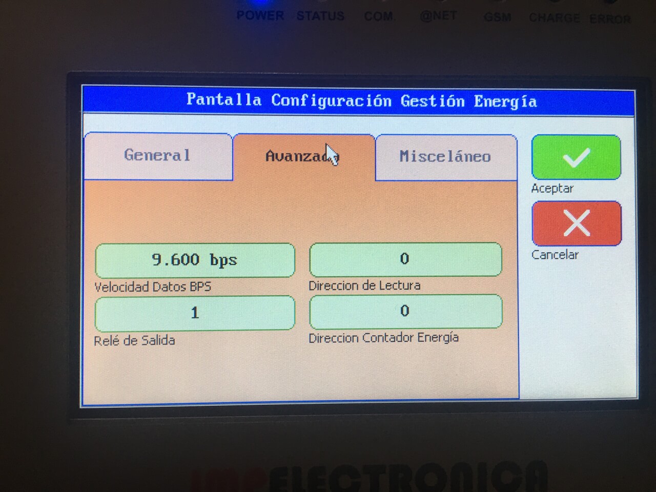 gestion de energia